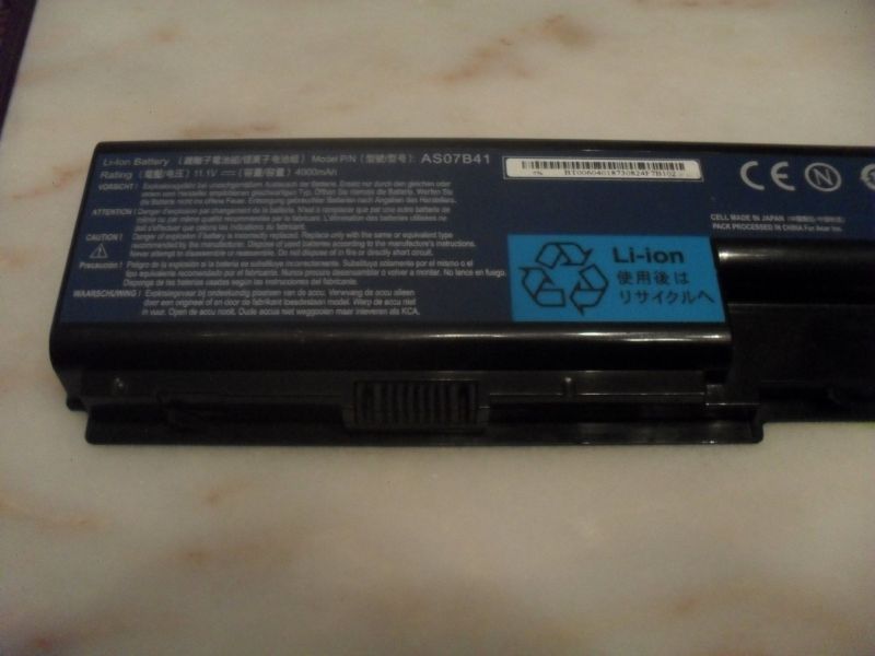 Bateria ACER AS07B41 - 11.1V / 4000mAh