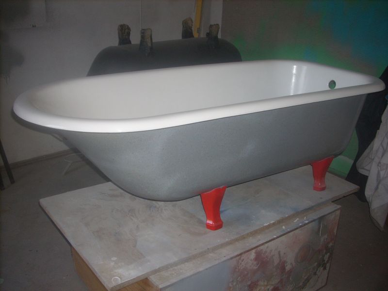 Banheiras Victorianas com pés (restauradas)