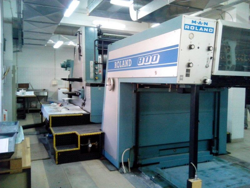 Maquina de impressao offset ROLAND 802 ferage lisboa