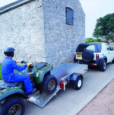 Reboques Ifor Williams - Pequenos e sem travão 