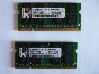 Memorias Kingston 1GB SODIMM