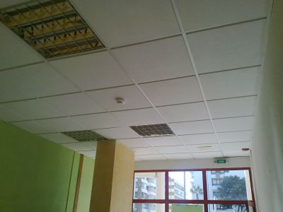 loja central com alarme sistema incendio como nova