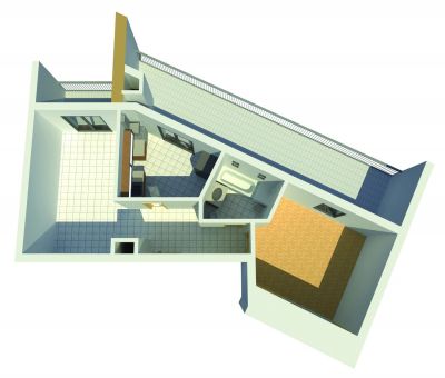 Apartamento T1 para venda, Novo no Centro de Albufeira (405)