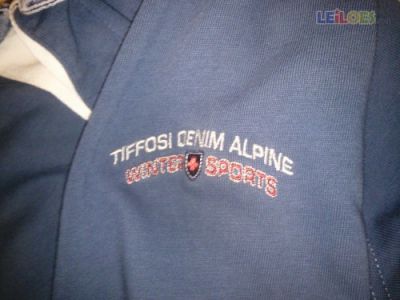 Polo Tiffosi Denim Azul - Tamanho L