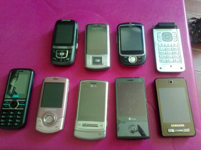 varios telemoveis pra peças 