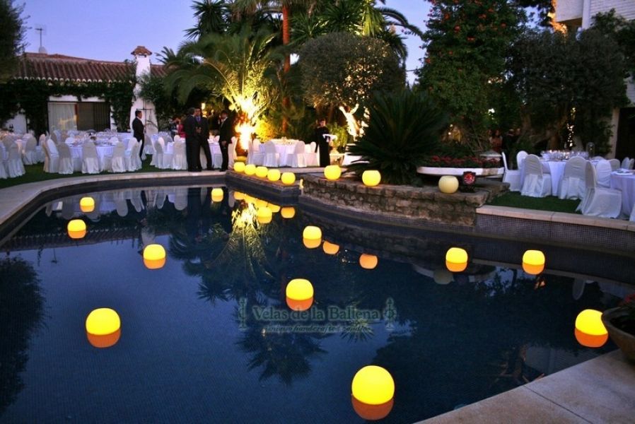 Velas flutuantes