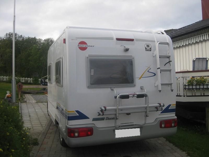 Caravana Bürstner T 600 calor de frigorífico