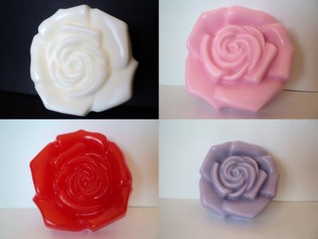 LEMBRANÇA DE CASAMENTO: Sabonete Artesanal Flor Ternura