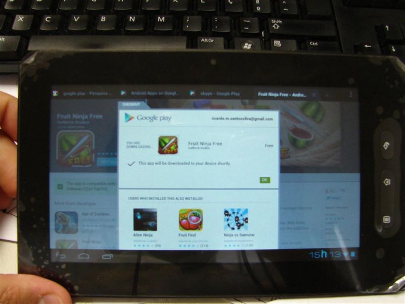 Tablet como nova com android