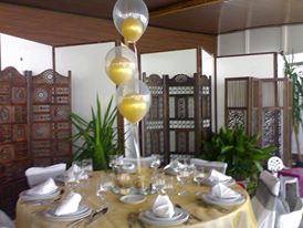 Decoração com balões