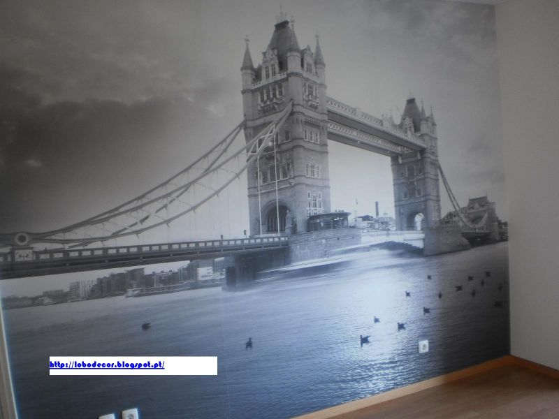 Aplicação de Papel de Parede e Foto-Murais Temáticos, Remodelação e Decoração.