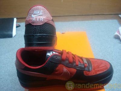 Sapatilhas NIKE AIR FORCE - BLACK/RED (35€) - PORTES GRÁTIS