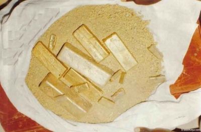 Qualidade de ouro pó: 22 quilates Purity +: 93% disponíveis para venda