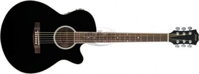 Vende-se guitarra semi-acústica Stagg + pedais