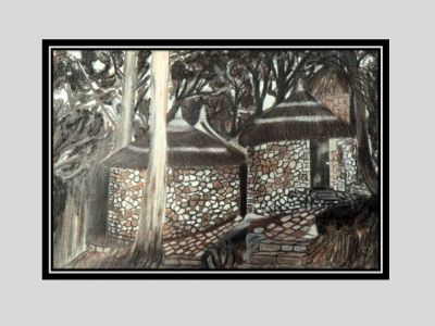 AGUARELAS, PASTEL SECO, CARVÃO, TÉCNICA MISTA.