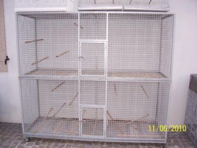 gaiolas em rede galvanizada possiblidade de entrega