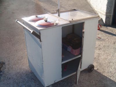 carrinho de cachorros hot dog