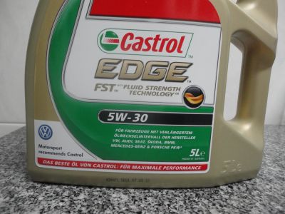 Óleo Castrol Edge FST 5W30 5 litros.