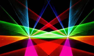 lasers show  1 a 10 wts green & rgb full colers