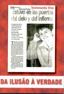 LIVRO (( DA ILUSÃO Á VERDADE )) da Gória Polo