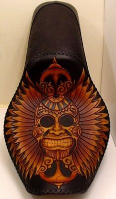 banco moto personalizado-leathercraft