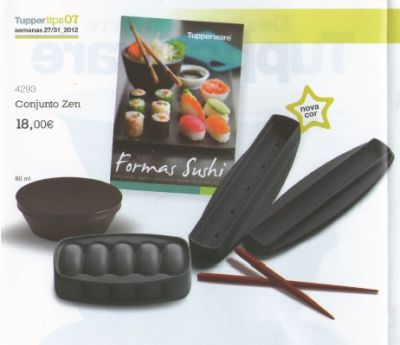 Sushi Maker Tupperware+Livro de Receitas