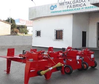 Rachadores de lenha a metalgado