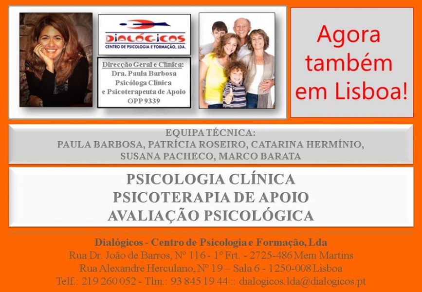 Consultas de Psicologia e Psicoterapia de Apoio