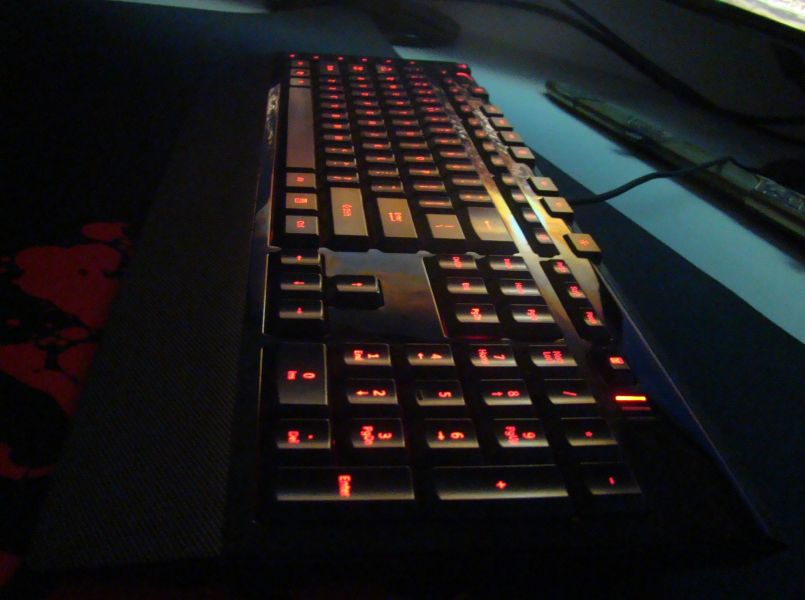 Teclado Microsoft SideWinder X4 (USB) - como novo