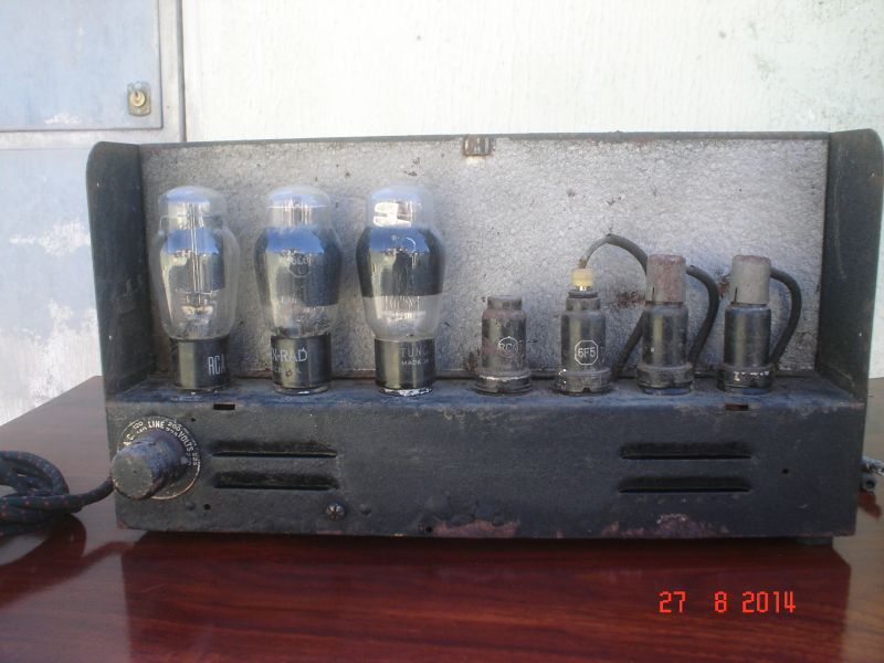  Amplificador Anos 40 Raro