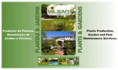 Manutenção de jardins e outros serviços