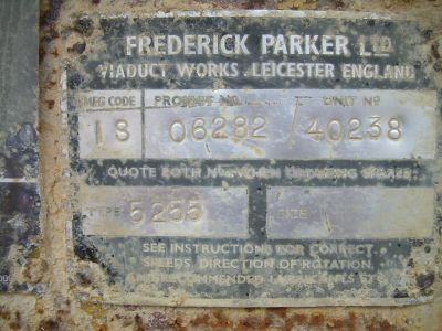 PARKER PLANT ROCK-RANGER TYPE 5255 BRITADEIRA MOVEL 