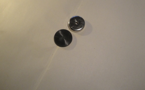 Imã redondo cónico, diâmetro 10mm