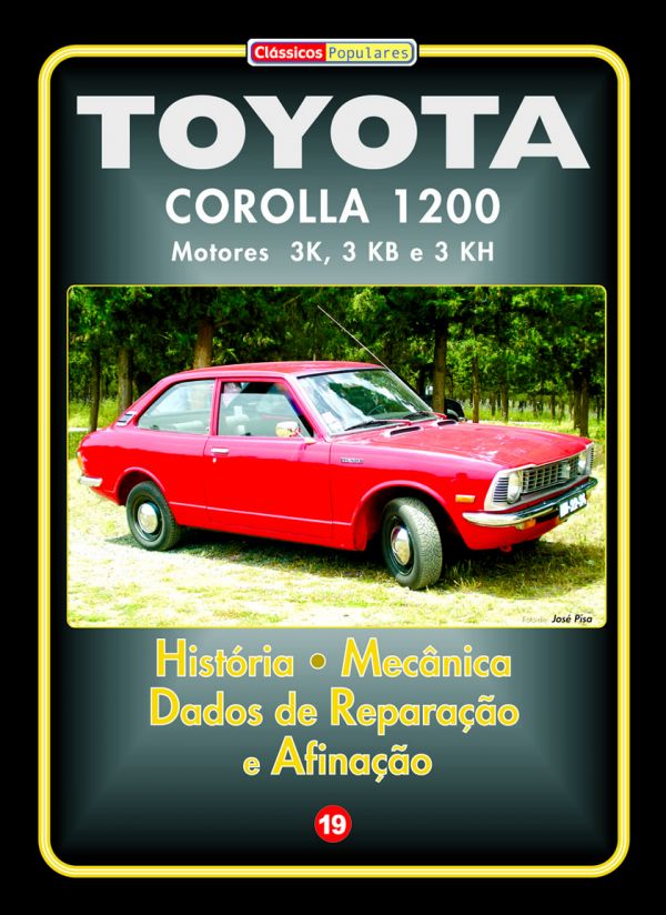 Toyota Corolla 1200  - Manual Técnico em Português