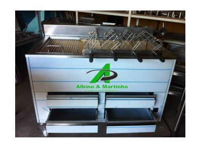 Churrasqueira a carvão/grelhador/assador a gás e electrico para Leitão