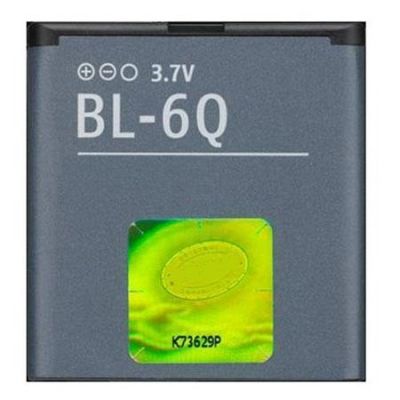 Bateria BL-6Q (BL6Q) - 6700 Classic  Modelo usado nos telemóveis Nokia 6700 Classic e outros telemóv