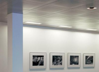 Teto Falso Acústico Perfurado metálico