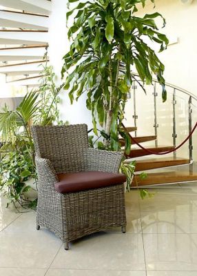 Mobiliário de exterior em ratan