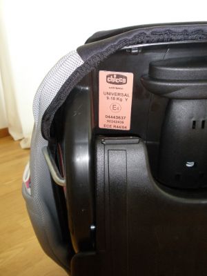 Cadeira para automóvel da marca Chicco