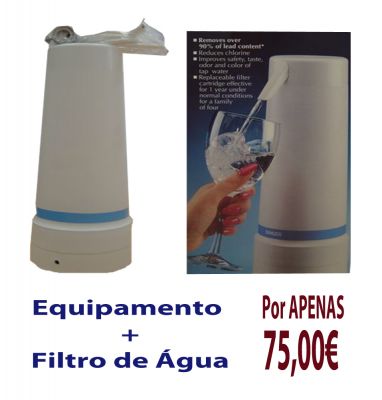 PURIFICADORES DE ÁGUA AO BICO DA TORNEIRA