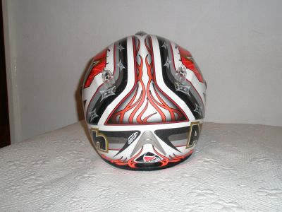 Capacete Airoh Dragon Wiizard Red tamanho M