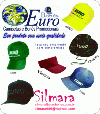 BONÉS E CAMISETAS PROMOCIONAIS 