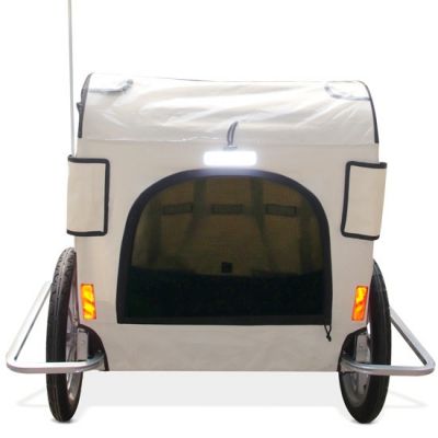 Atrelado reboque de bicicleta para 2 crianças NOVO