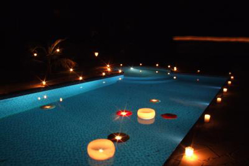 Velas flutuantes