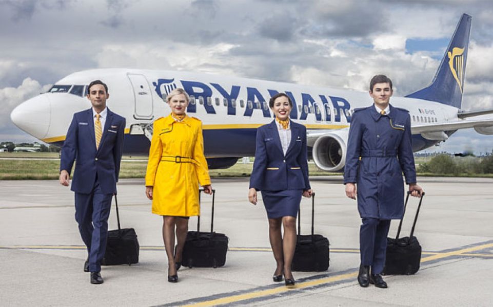 Recrutamento Assistentes de Bordo (M/F) - RYANAIR