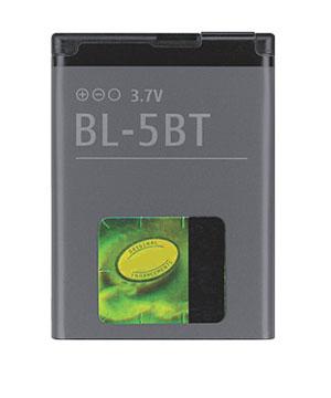 Bateria BL-5BT (BL5BT) - 2600 classic - 7510 Supernova  modelo usado nos telemóveis 2600 classic - 7