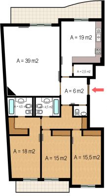 T3 em Mafra com 150m2 e excelente vista de campo e mar da Ericeira