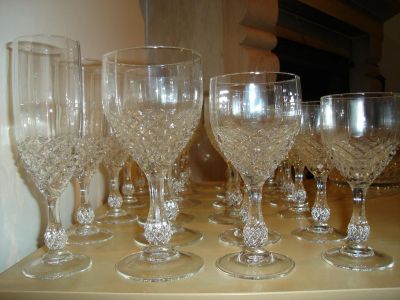 Utensílios de cristal