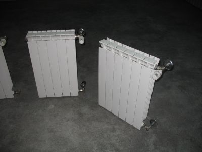 Vendo radiadores de aquecimento em alumínio impecáveis de marca GLOBAL