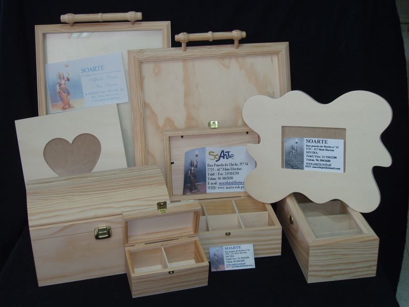 Madeiras para pintar... 